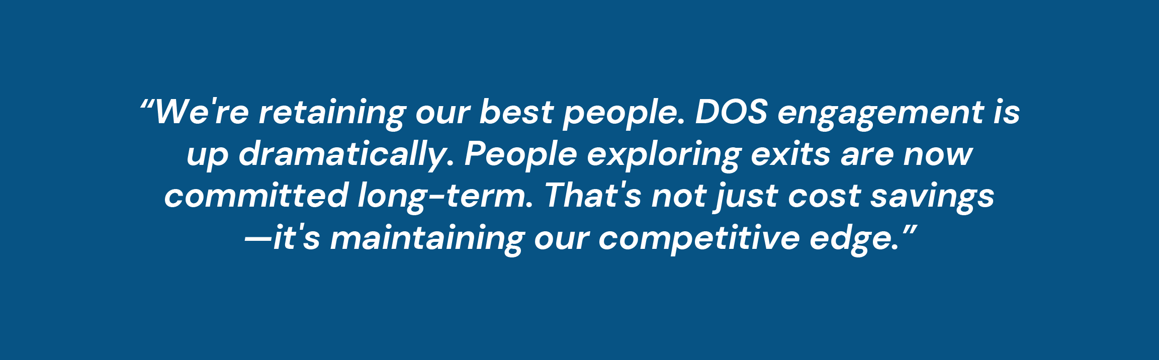 Improve hotel DOS scores